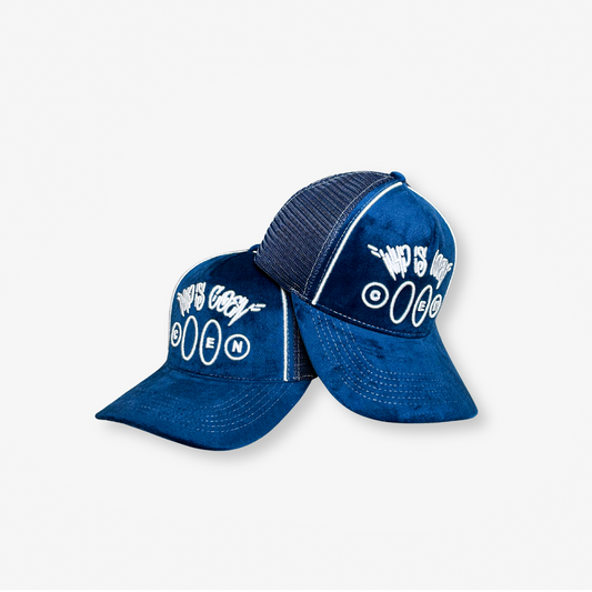 VELVET CAP [NAVY] [WAREHOUSE SALE]